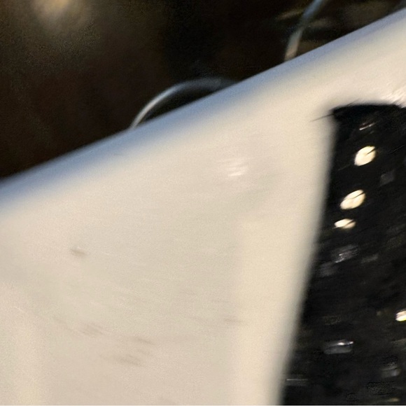 NEW Christian Audigier Womans Black Sequins Top W/ Gold Accents size Medium NWT - Picture 9 of 16